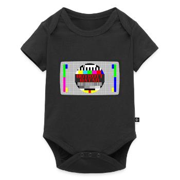 BOYKOTT QATAR KATAR - Baby Premium Kurzarmbody - Schwarz - Vorne