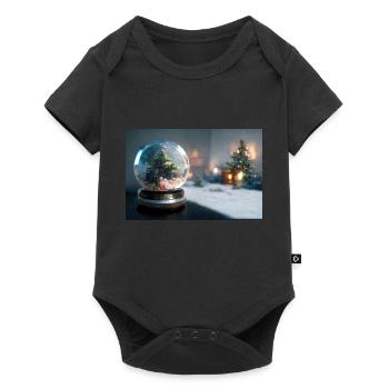 Noël 10 - Body à manches courtes Premium Bébé - noir - Devant