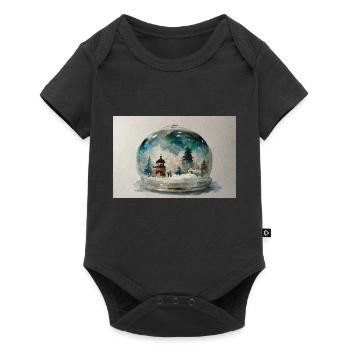Noël 14 - Body à manches courtes Premium Bébé - noir - Devant