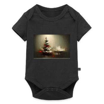 Noël 17 - Body à manches courtes Premium Bébé - noir - Devant