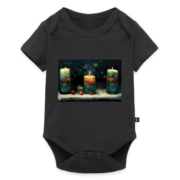 Noël 20 - Body à manches courtes Premium Bébé - noir - Devant