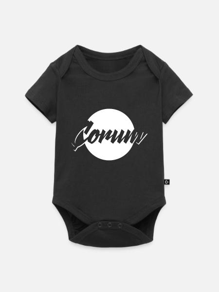 Çorum - Baby Premium Kurzarmbody - Schwarz