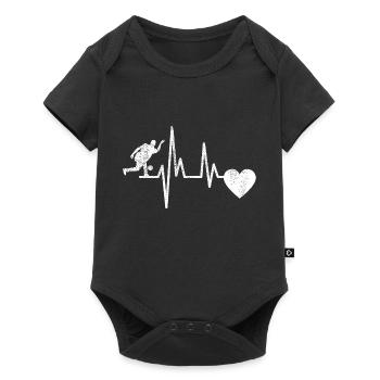 Bowling Cone Bowler Cadeau Bowling Boule Bowling Bowling - Body à manches courtes Premium Bébé - noir - Devant