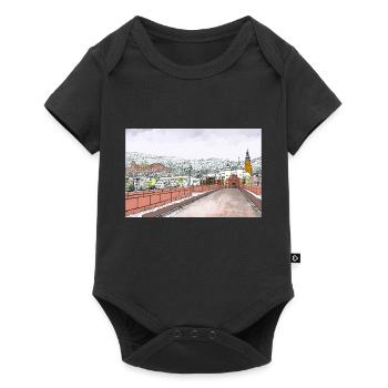 Heidelberg am Neckar, Germany - Baby Premium short-sleeve bodysuit - black - Front