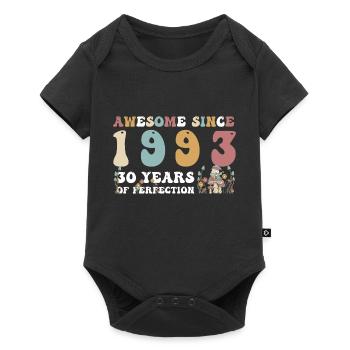 Awesome since 1993 30 Year of Perfection - 30th - Baby Premium short-sleeve bodysuit - black - Front