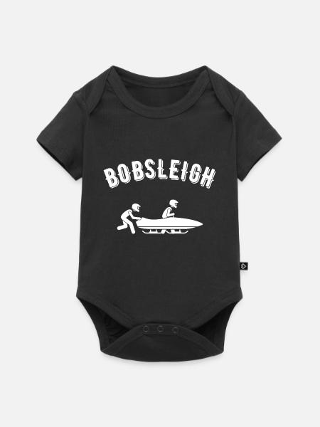 Bob - Baby Premium Kurzarmbody - Schwarz