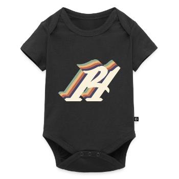 14th anniversary vintage - Baby Premium short-sleeve bodysuit - black - Front