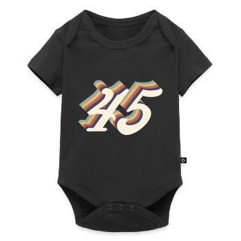 45th anniversary vintage - Baby Premium short-sleeve bodysuit - black - Front