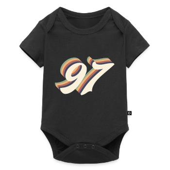 97th anniversary vintage - Baby Premium short-sleeve bodysuit - black - Front