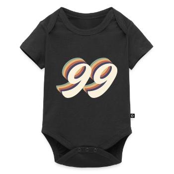 99th anniversary vintage - Baby Premium short-sleeve bodysuit - black - Front