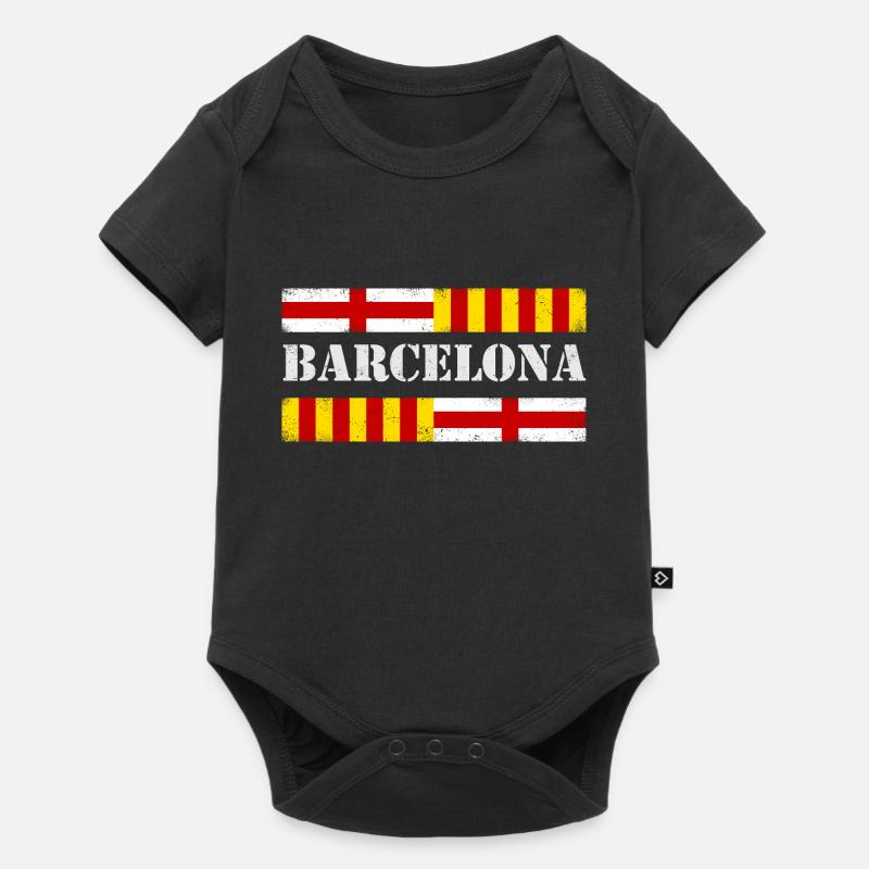 Barcelone - Body à manches courtes Premium Bébé - noir