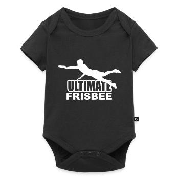 Frisbee Throwing Disc Sport - Baby Premium short-sleeve bodysuit - black - Front