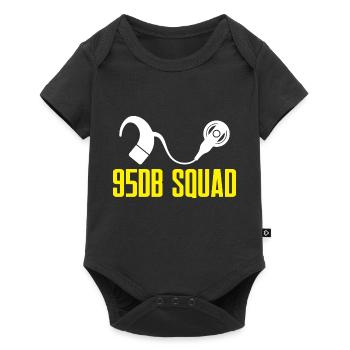 95DB Squad Design for a deaf patient - Baby Premium Kurzarmbody - Schwarz - Vorne