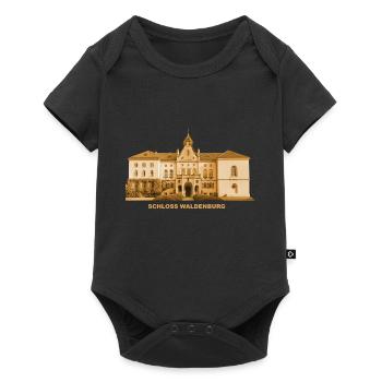 Waldenburg Castle Saxony Zwickau Pottery Town - Baby Premium short-sleeve bodysuit - black - Front