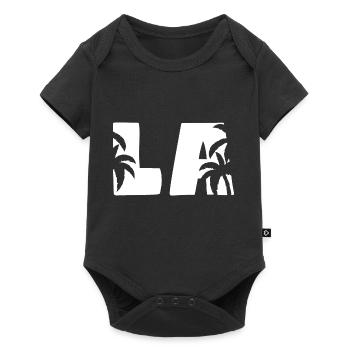 LA Palms Los Angeles - Baby Premium short-sleeve bodysuit - black - Front