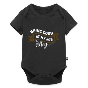 Being Good At My Job Is Key Lockpicker Locksmith - Baby Premium short-sleeve bodysuit - black - Front
