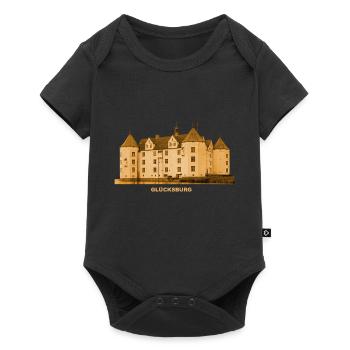 Château de Glücksburg Flensburg Schleswig-Holstein - Body à manches courtes Premium Bébé - noir - Devant