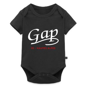 Gap - Hautes Alpes - Body à manches courtes Premium Bébé - noir - Devant
