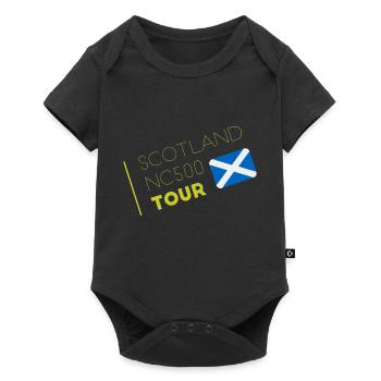 scotland nc 500 - Baby Premium short-sleeve bodysuit - black - Front