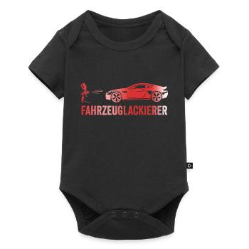 Painter Vehicle Painter Car Painter - Baby Premium short-sleeve bodysuit - black - Front