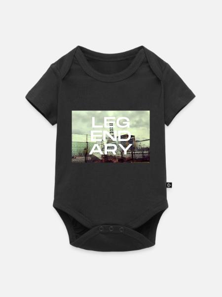 LEGENDARY Design - Baby Premium Kurzarmbody - Schwarz
