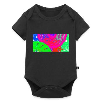 Störe meine Kreise nicht - Baby Premium Kurzarmbody - Schwarz - Vorne