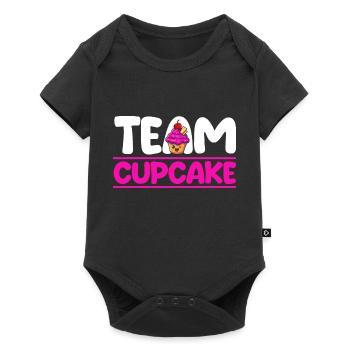 Baking Cupcakes - Baby Premium short-sleeve bodysuit - black - Front