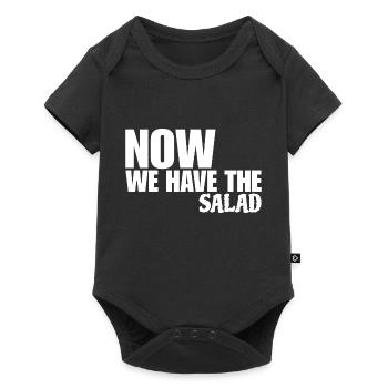 Salad - Baby Premium Kurzarmbody - Schwarz - Vorne