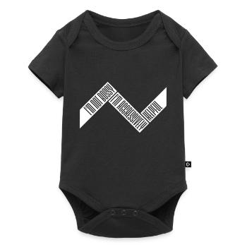 Je ne suis pas autoritaire, je suis agressivement serviable en disant des blagues - Body à manches courtes Premium Bébé - noir - Devant