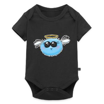 grumble bumblebee little angel funny cartoon bumblebee - Baby Premium short-sleeve bodysuit - black - Front