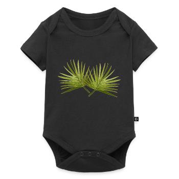 Liste - Baby Premium Kurzarmbody - Schwarz - Vorne