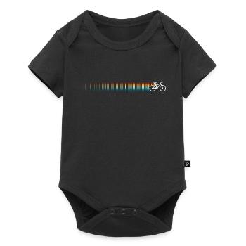 Vélo rétro - Body à manches courtes Premium Bébé - noir - Devant