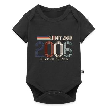 Vintage 2006 Cadeau Anniversaire - Millésime 2006 - Body à manches courtes Premium Bébé - noir - Devant