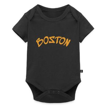 Boston - Massachusetts - USA - America - Baby Premium short-sleeve bodysuit - black - Front