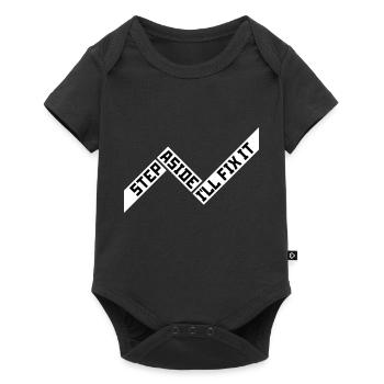 Écartez-vous, je vais le réparer pour réparer la réparation - Body à manches courtes Premium Bébé - noir - Devant