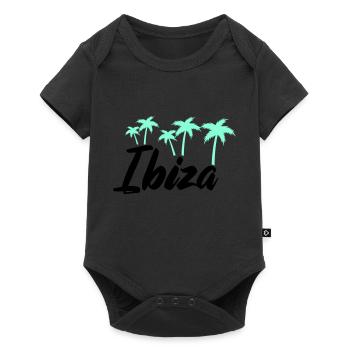 Ibiza - Body à manches courtes Premium Bébé - noir - Devant