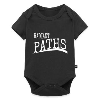 journey quotes sayings continuous journey - Baby Premium Kurzarmbody - Schwarz - Vorne