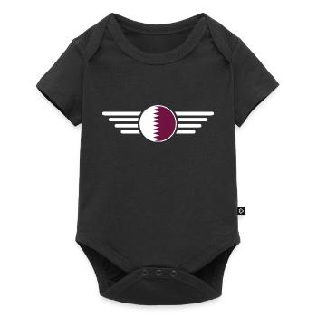 Qatar Style Design T-Shirt - Baby Premium short-sleeve bodysuit - black - Front