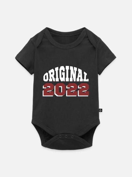 Ursprünglich: 2022 - Baby Premium Kurzarmbody - Schwarz