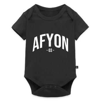 Afyon 03 Turkey Turkiye Gift Holiday Türk TR - Baby Premium short-sleeve bodysuit - black - Front
