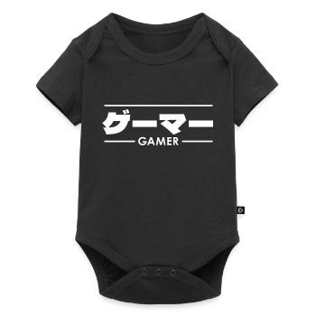 Gamer Japanese Style - Baby Premium short-sleeve bodysuit - black - Front