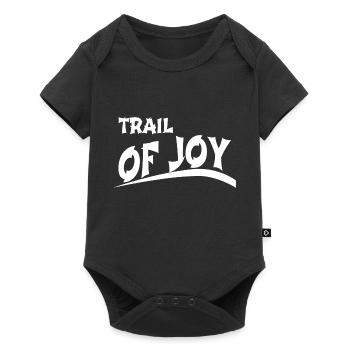 Inner Bliss Mountain Biking Enthusiasts - Baby Premium short-sleeve bodysuit - black - Front