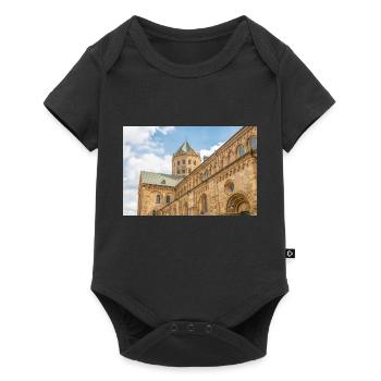 St. Peter's Cathedral (Kleine Kirche) Osnabrück - Baby Premium short-sleeve bodysuit - black - Front