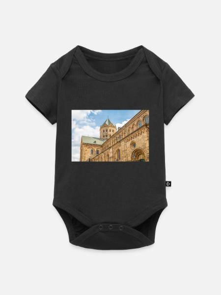 Kleine Kirche Osnabrück - Baby Premium Kurzarmbody - Schwarz
