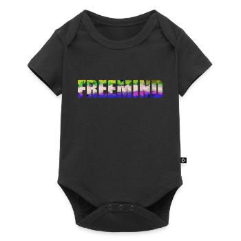 FREEMIND - Body à manches courtes Premium Bébé - noir - Devant