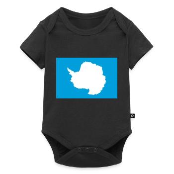 Antarctique - Body à manches courtes Premium Bébé - noir - Devant