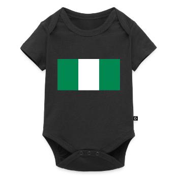 Nigeria - Baby Premium short-sleeve bodysuit - black - Front