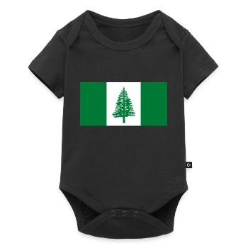 Norfolk Island - Baby Premium short-sleeve bodysuit - black - Front