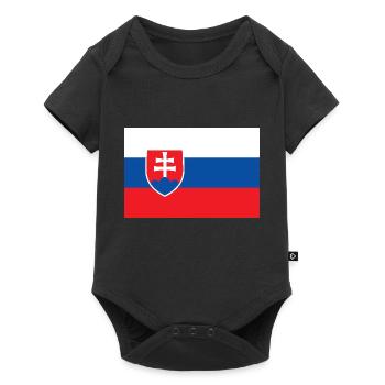 Slovakia - Baby Premium short-sleeve bodysuit - black - Front