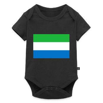 Sierra Leone - Baby Premium short-sleeve bodysuit - black - Front